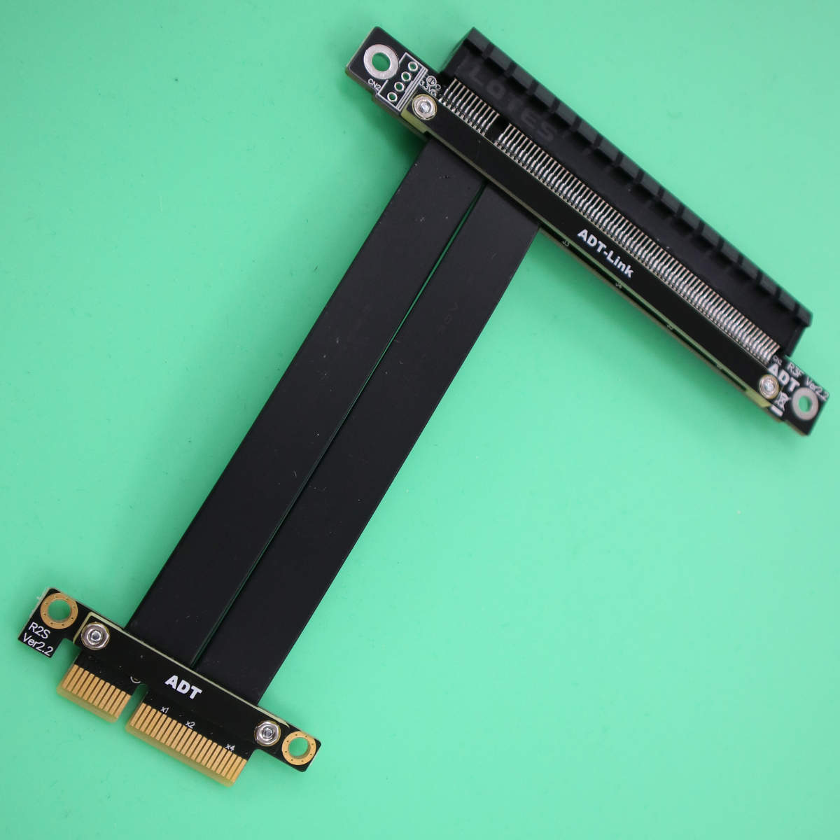 Tunggal Ganda 90 Derajat Sudut - Pcie 4.0 X16 Riser Cable 90 Degree ulasan dan harga