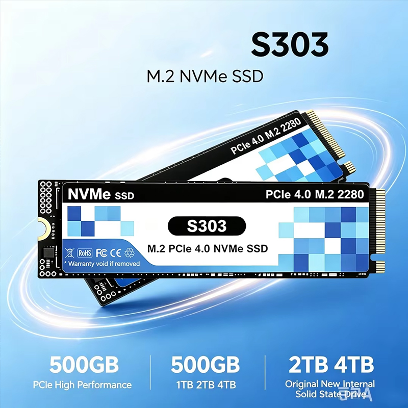 2026 SSD M.2 S303 Asli Baru, S - M.2 Nvme 4Tb Pcie 4.0 Ssd ulasan dan harga